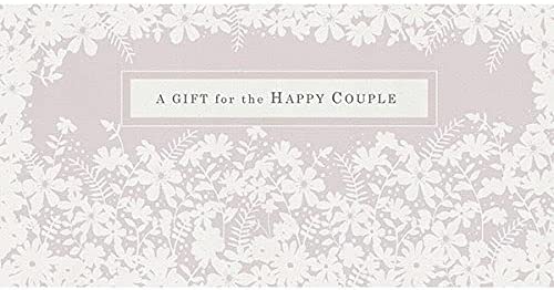 Wedding gift money wallet greeting card by UK Greetings, featuring elegant design suitable for wedding celebrations.