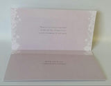UK Greetings wedding gift money wallet and greeting card with elegant design, suitable for wedding gift giving.