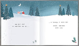 Cute wife-themed polar bear Christmas greeting card with festive embellishments from UK Greetings.