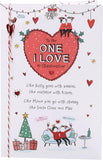 UKG Christmas greeting card for the one I love featuring a festive sketch pop-up design, ideal for heartfelt holiday wishes.