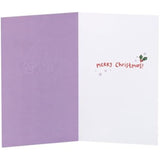 UKG Christmas greeting card for wife with fun pudding design, featuring a witty and festive illustration for the holiday season.
