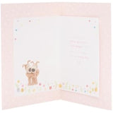 Cute Boofle Easter greeting card for wife by UKG featuring adorable cartoon bunny design and festive spring imagery.