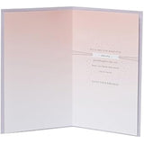 UKG birthday greeting card for granddaughter featuring a silver balloon design with colorful accents