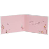 UKG birthday greeting card for her featuring dried flower design, includes envelope, perfect for celebrating friends.