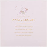 Anniversary Card to Both Elegant Text Led Design