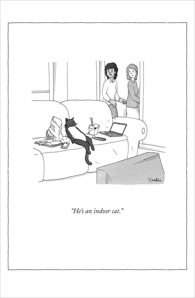 Humour Card Indoor Cat