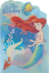 Disney The Little Mermaid Ariel Birthday Card