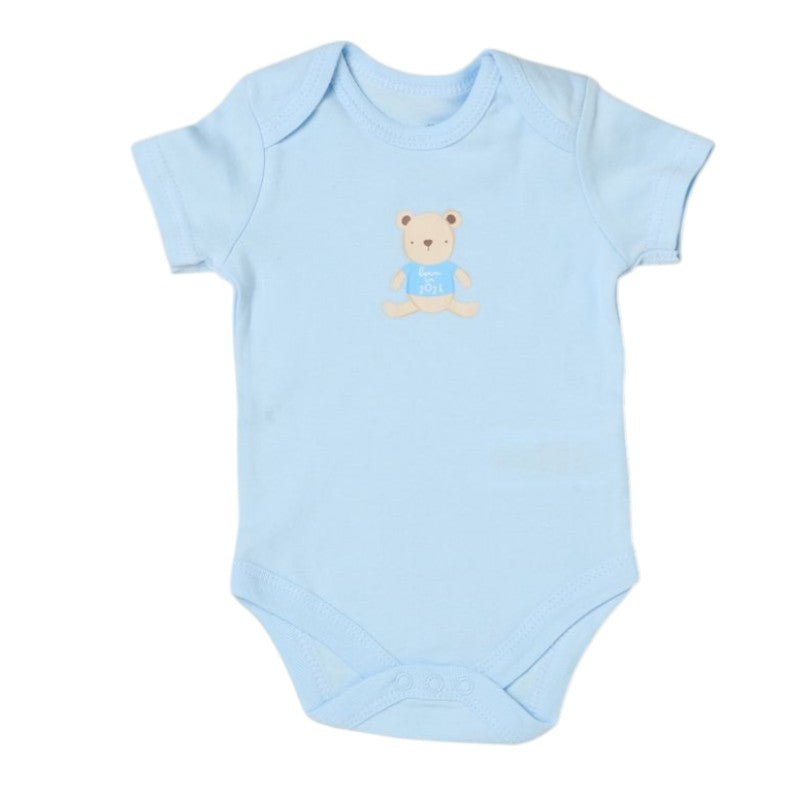 Send It By White & Blue Teddy Bear 5 Piece Set