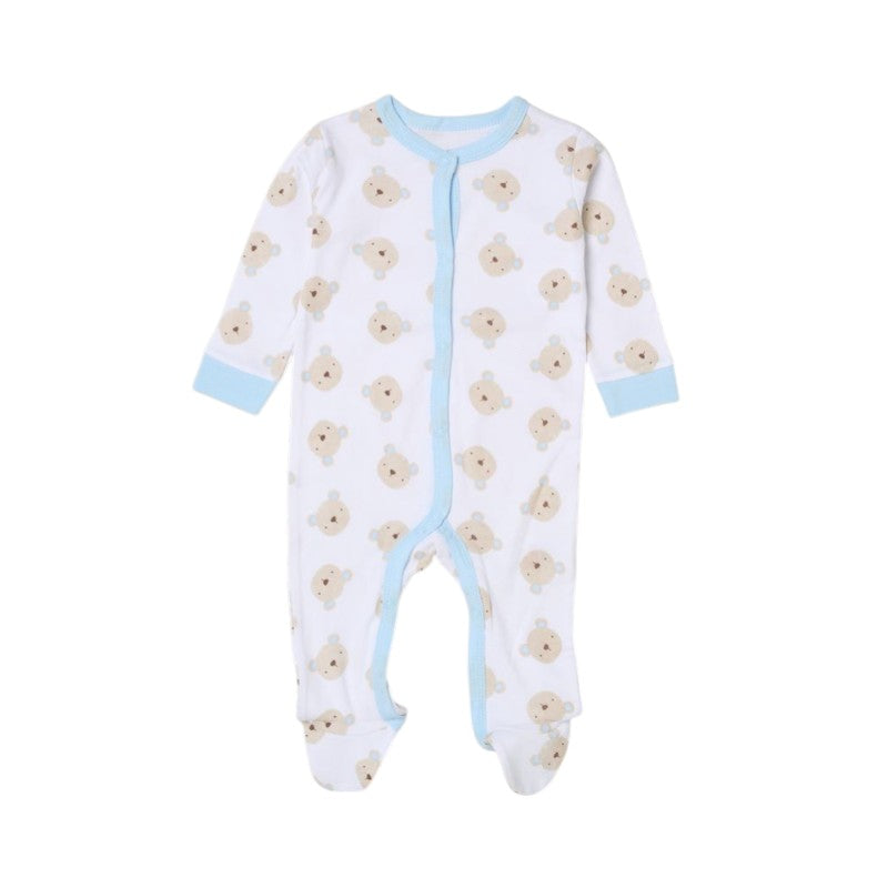 Send It By White & Blue Teddy Bear 5 Piece Set