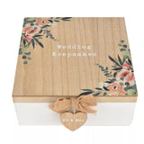 Widdop & Co Love Story Keepsake Box for wedding keepsakes with elegant design and decorative details.