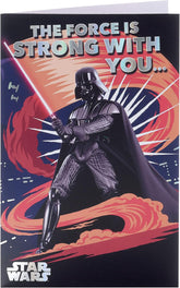 Star Wars Darth Vader Birthday Card for Him/Boy