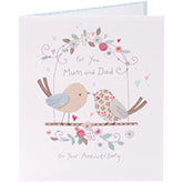 Stunning Mum And Dad Anniversary Card