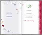 Daydreams One I Love Mistletoe Christmas Card