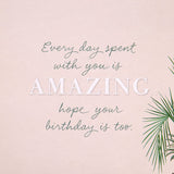 Vintage Style Botanical Design Friend Birthday Card