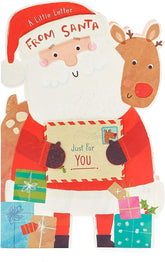A Little Letter from Santa Christmas Card for Kids