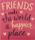 Embossed Text Design Friend Birthday Card