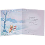 Disney Winnie The Pooh Merry Christmas to All Christmas Card