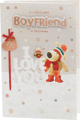 Boofles tood in the snow with big smow words-Boyfriend (300)