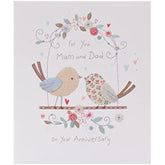 Stunning Mum And Dad Anniversary Card