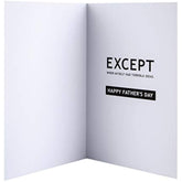 Hallmark Father's Day Card for Dad from Funny Text Based Design