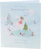 Christmas Fairy Granddaughter-Granddaughter Christmas Card