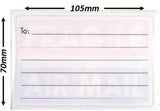 Self Adhesive Parcel 12 Labels