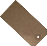 120 x 60mm Brown Reinforced Unstrung Tag (Pack of 200)