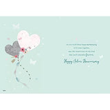 Silver Radiance - 25th Wedding Anniversary Card