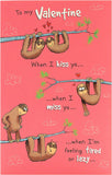 Sweet Poem Valentine's Day Card