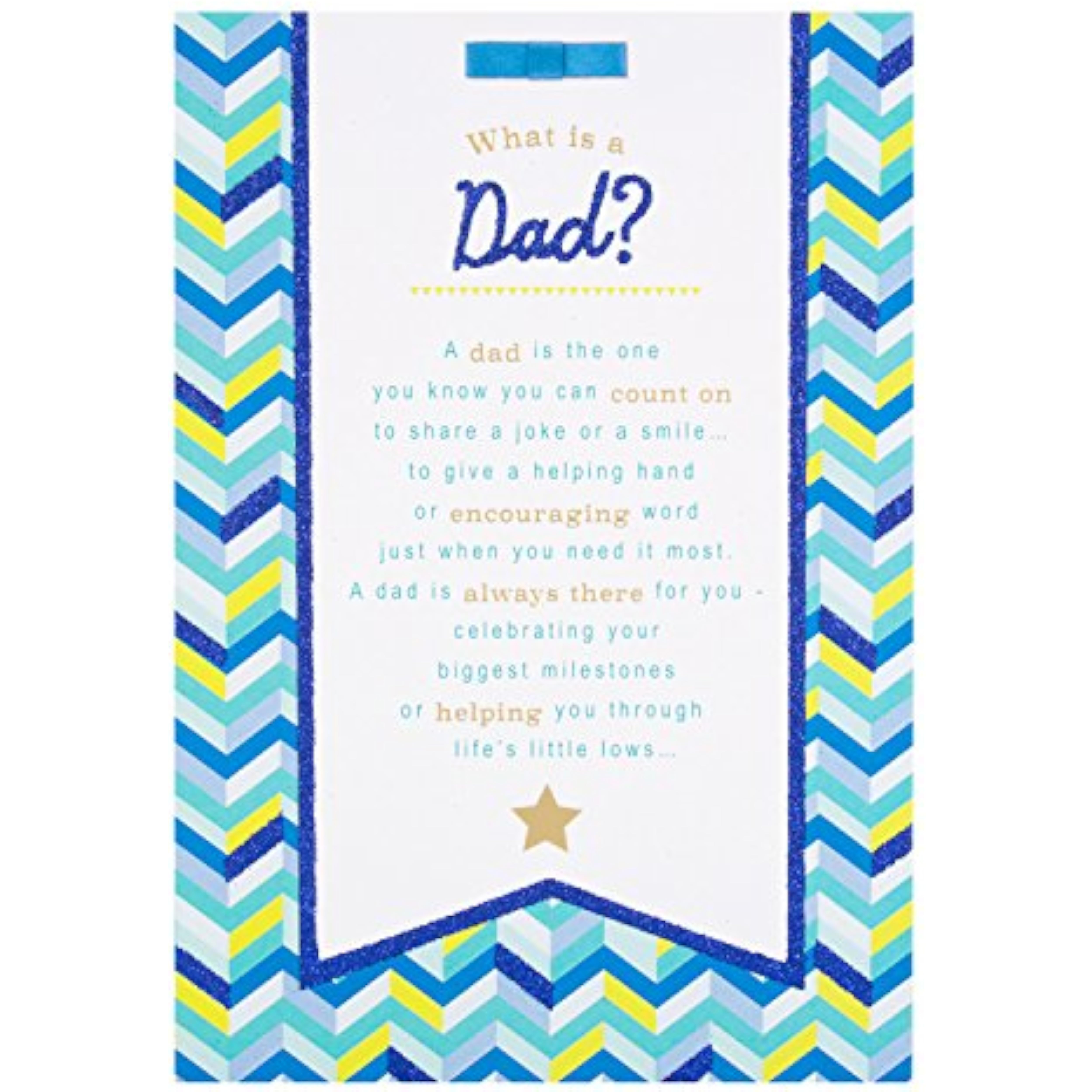 Hallmark Dad Father's Day Card 'Always There' - Medium