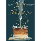 Grandson 40th Birthday Card