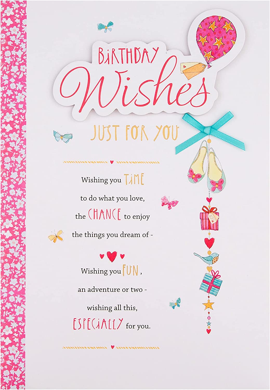 Hallmark Birthday Card - Classic Design with Heartfelt Verse