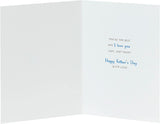 Blue Bear Father's Day Card For Daddy From Son