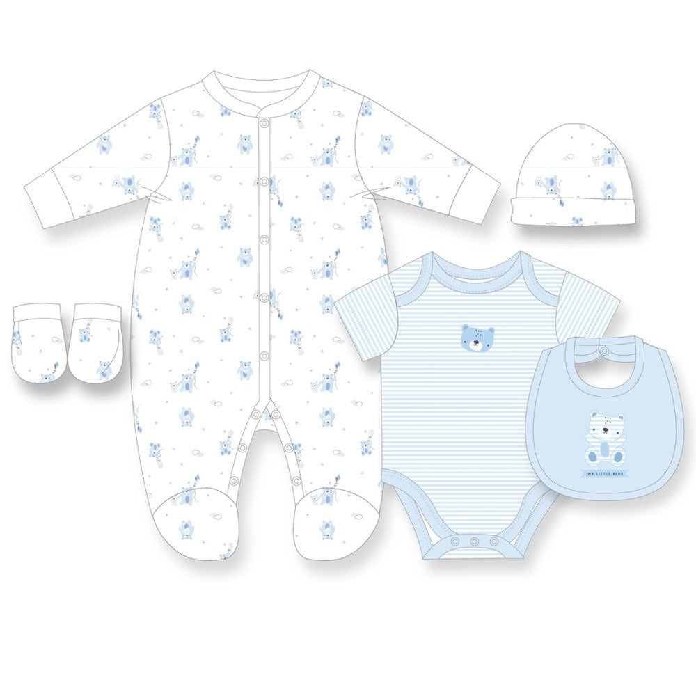 Send It By Blue Bear & Elephant 5 Piece Set
