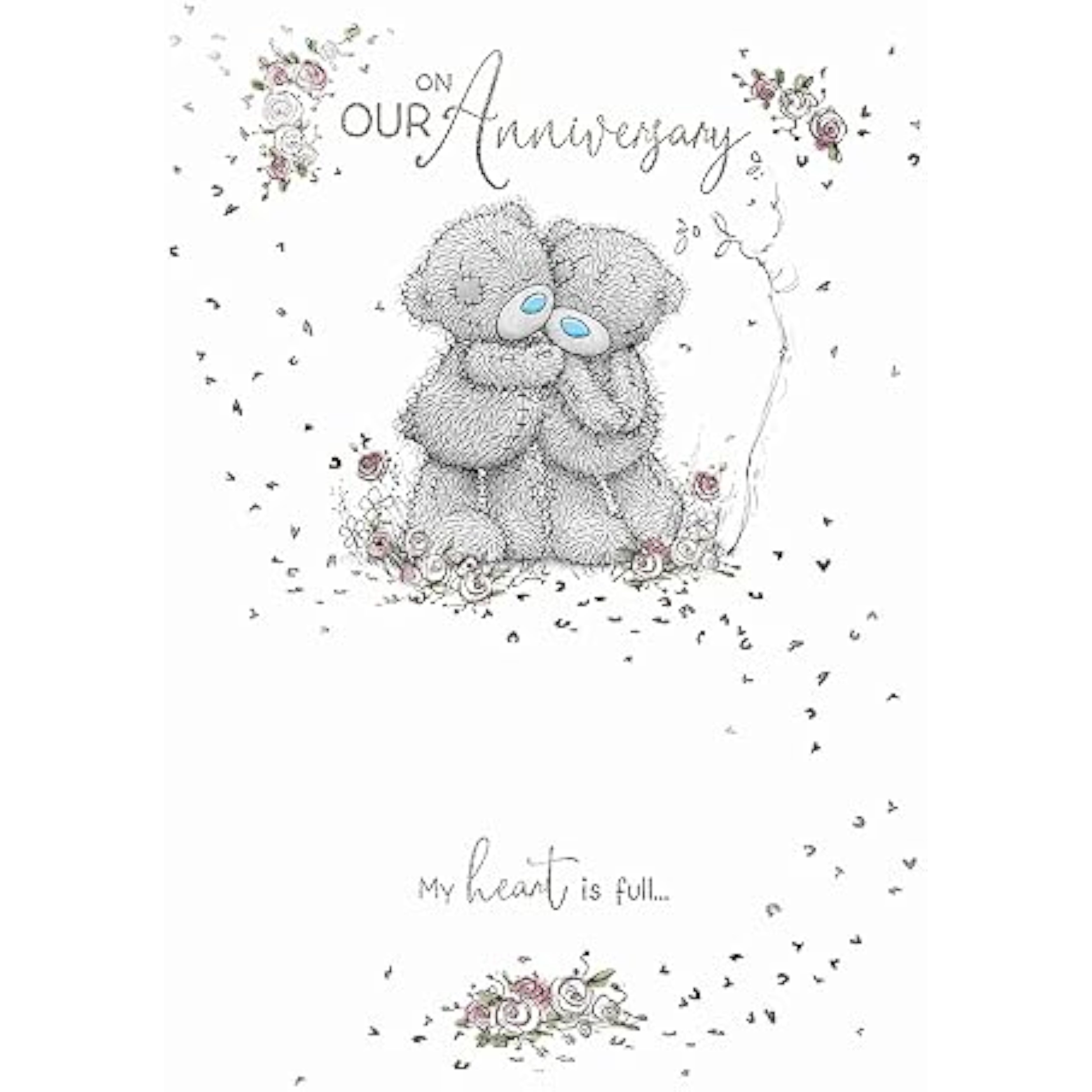 Me To You Tatty Teddy Bear On Our Anniversary Card