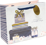 Pretty Birthday Box Design Large Gift Bag