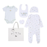 Send It By White Dinosaur/Rainbow 5 Piece Set