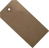 70 x 35mm Brown Reinforced Unstrung Tag (Pack of 1000)