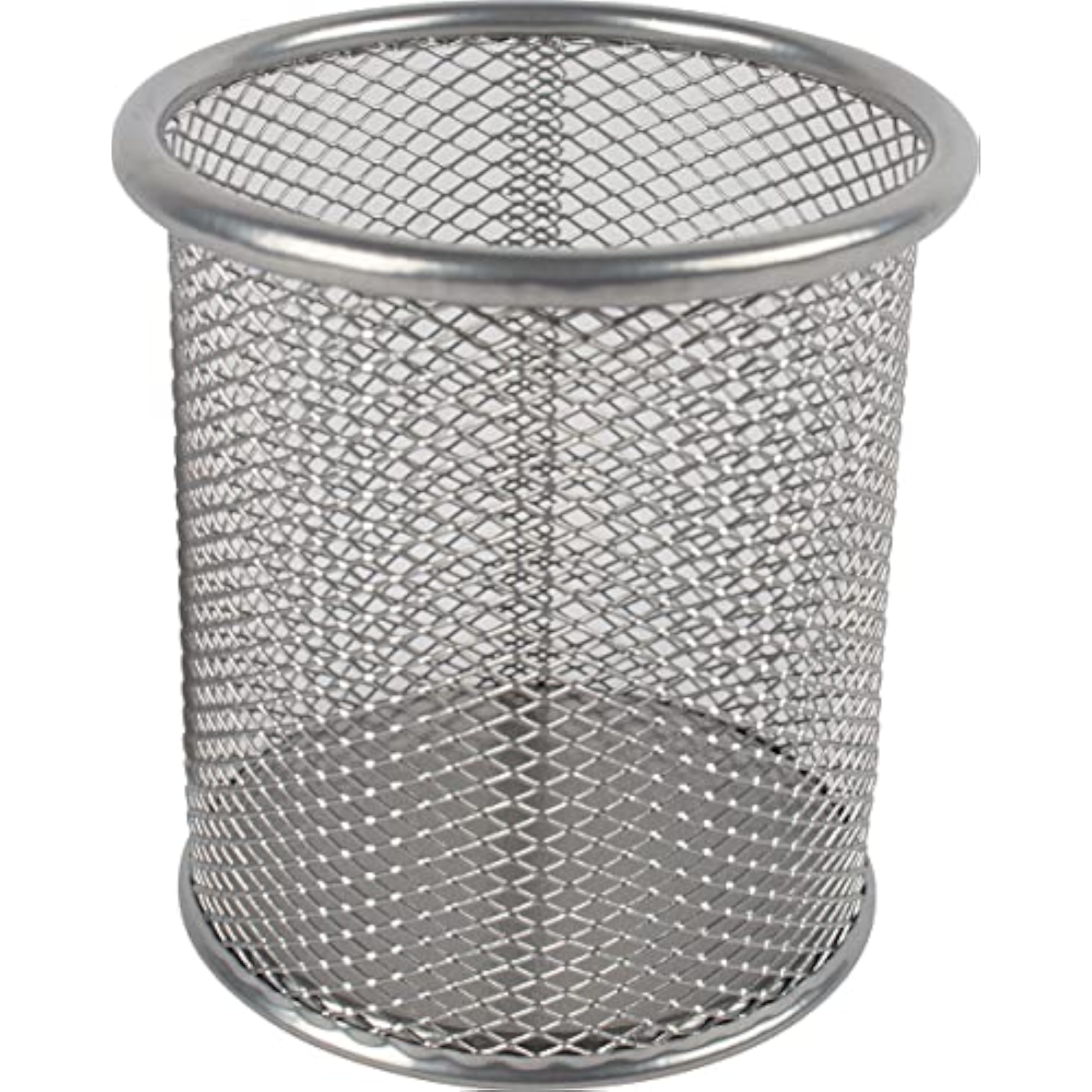 Sliver Mesh Pen Pot