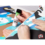 Pritt Glue Stick, Safe & Child-Friendly Craft Glue for Arts & Crafts Activities, Strong-Hold adhesive for School & Office Supplies, 43g (Pack of 5)