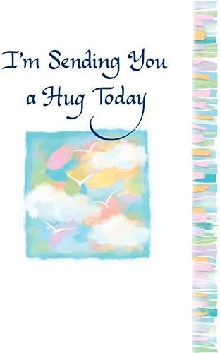 Carte Blanche Sending You a Hug Sentimental Greeting Card
