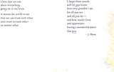 Carte Blanche Sister Sentimental Keepsake Greeting Card - We Understand Like Sisters
