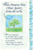 Carte Blanche Sympathy & Loss Greeting Card - When Someone Dies