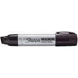 Sharpie Pro Magnum Black Chisel Tip Permanent Marker (Pack of 12)