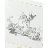 Disney Bambi Original Sketch Blank Birthday Card