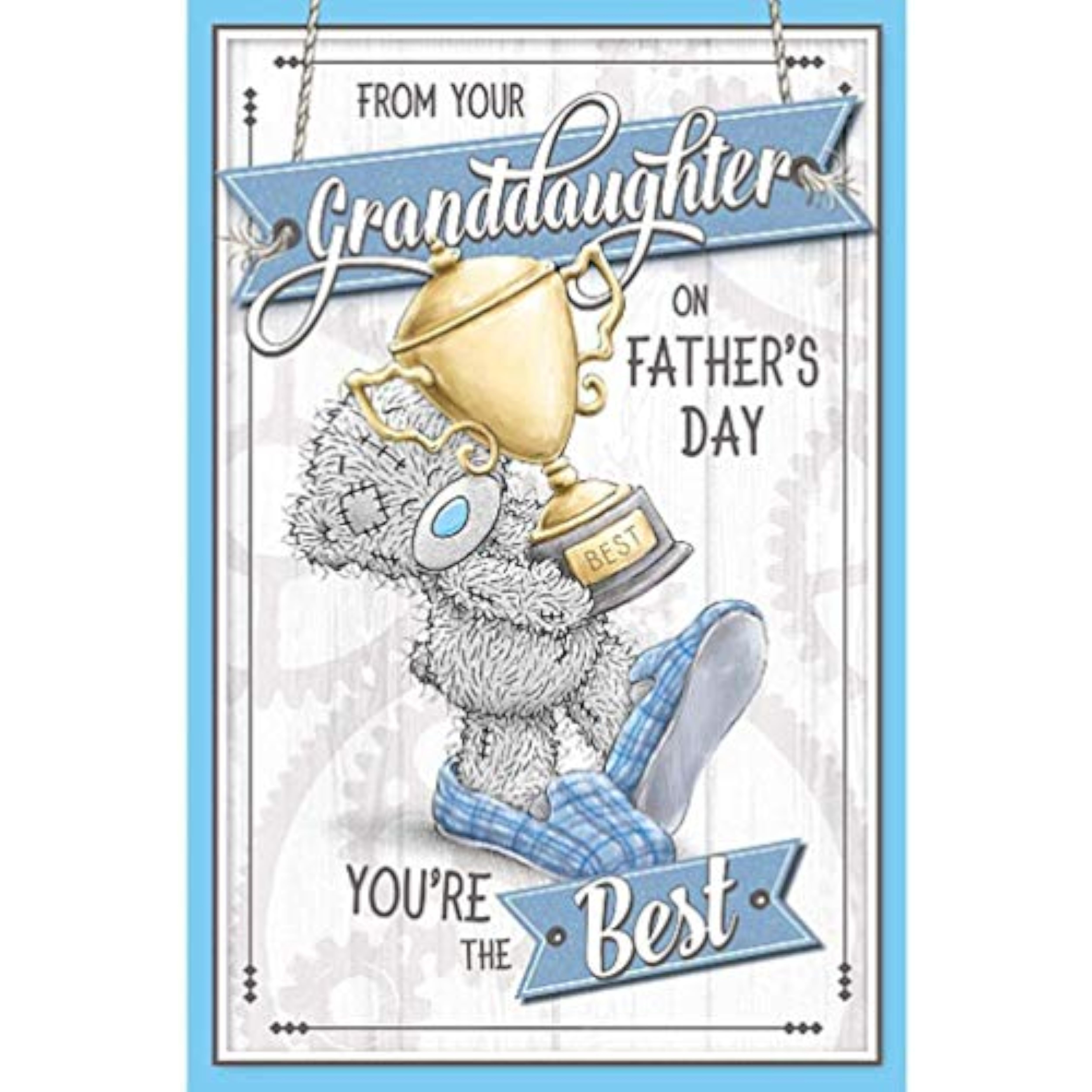 From Your Granddaughter on Father's Day Card