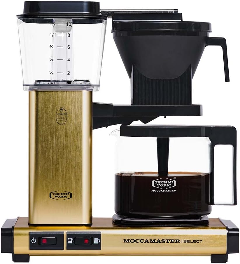 Moccamaster Brushed Brass Coffee Maker