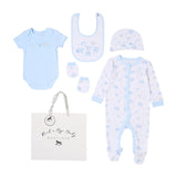 Send It By White & Blue 'Precious Boy' 5 Piece Set