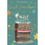 Special Great Grandson Birthday Card 7530