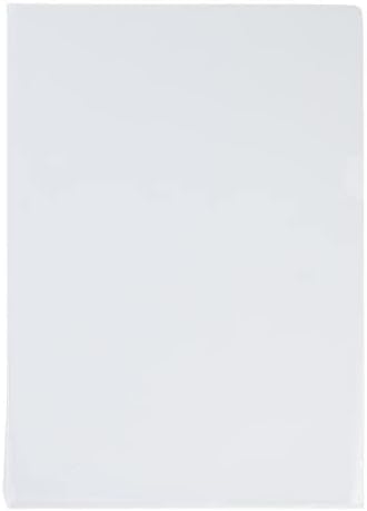 Pack of 100 5 Star A4 clear cut flush folders with thumb holes for easy access and organization.